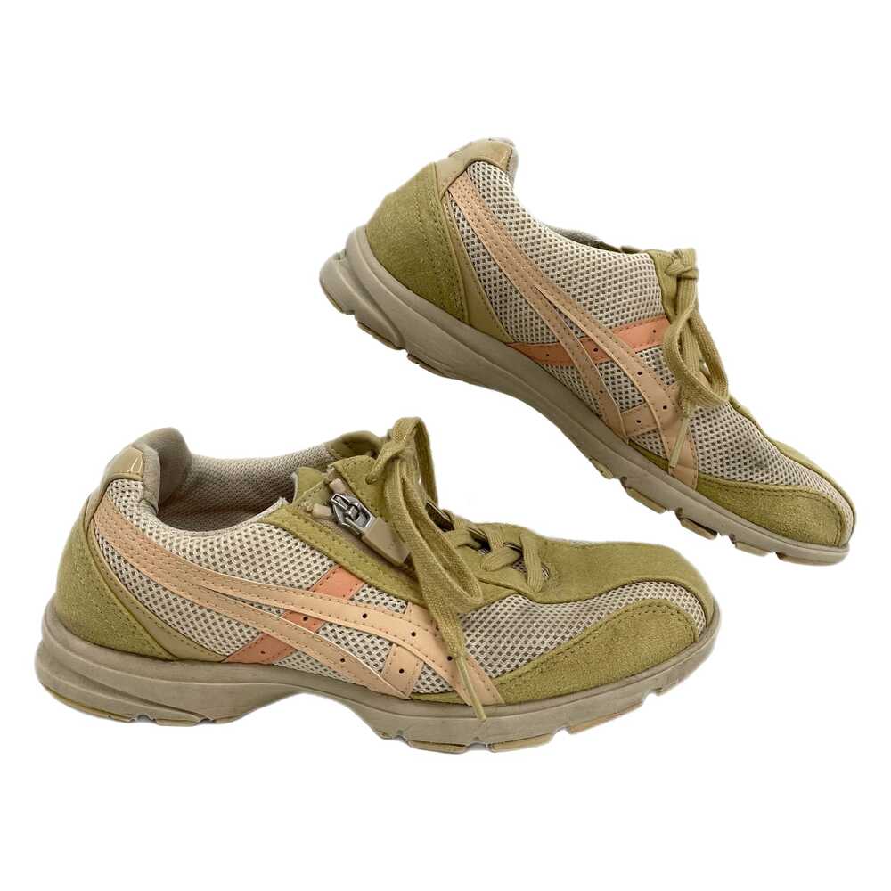 Asics Green Pink Athletic Sneakers | Women's Size 5